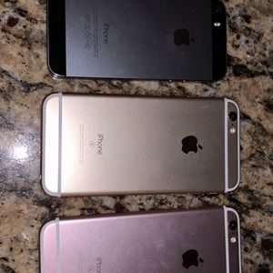 iPhones 5s$100 6s $200